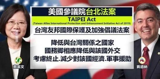 “台北法案”资料图片